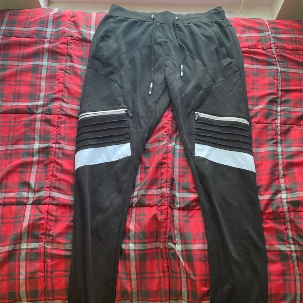 Black joggers
